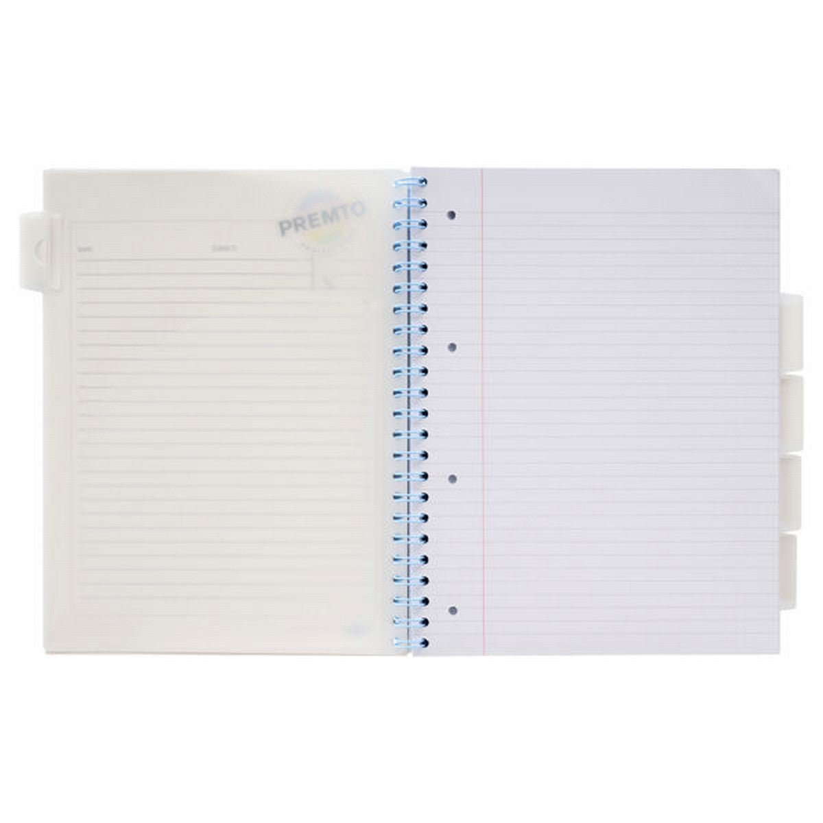 Pastel A4 250Pg Pp 5 Subject Wiro Project Book Pack Of 5 - ABC School Supplies