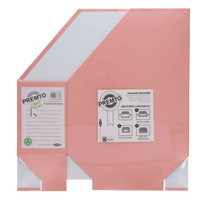 Pastel Magazine Organiser Set of 10 Assorted - ABC School Supplies
