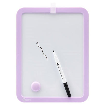 Pastel Magnetic Dry Wipe Whiteboard With Dry Erase Marker - ABC School Supplies