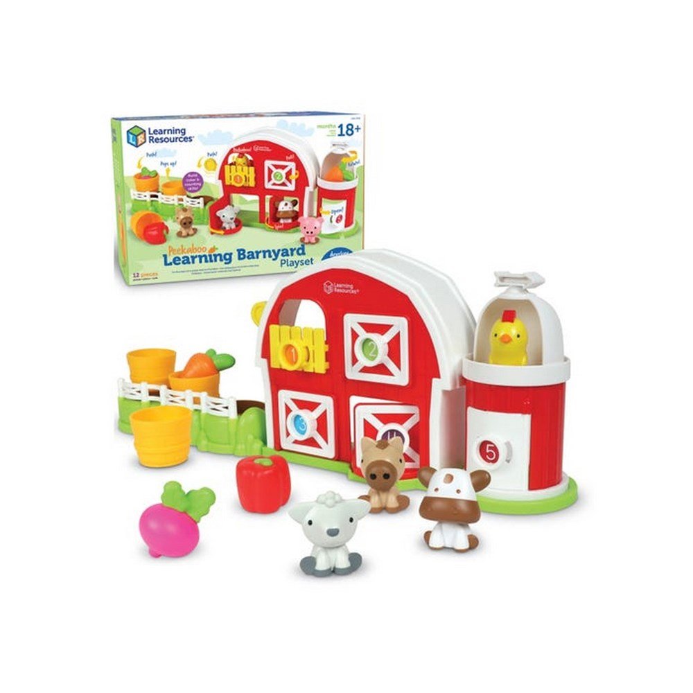 Peekaboo Learning Barnyard Playset - ABC School Supplies