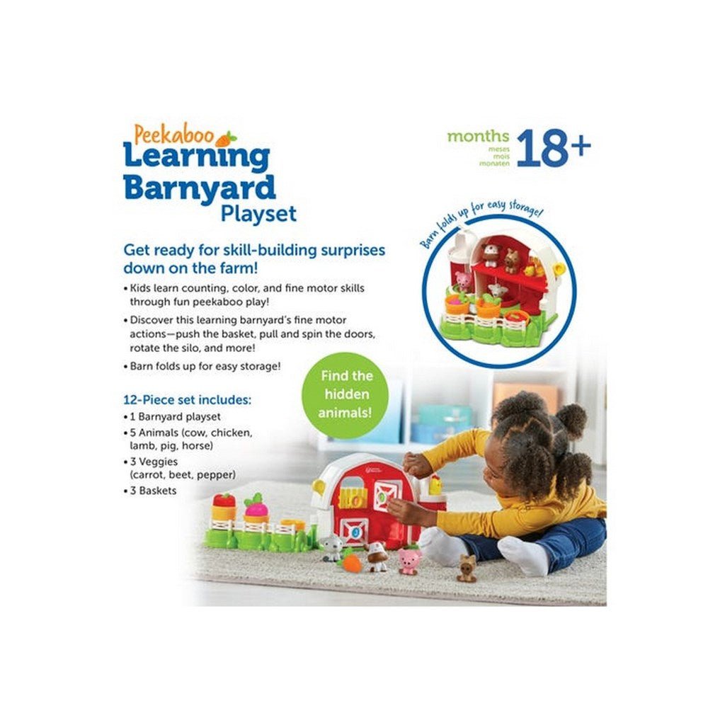 Peekaboo Learning Barnyard Playset - ABC School Supplies