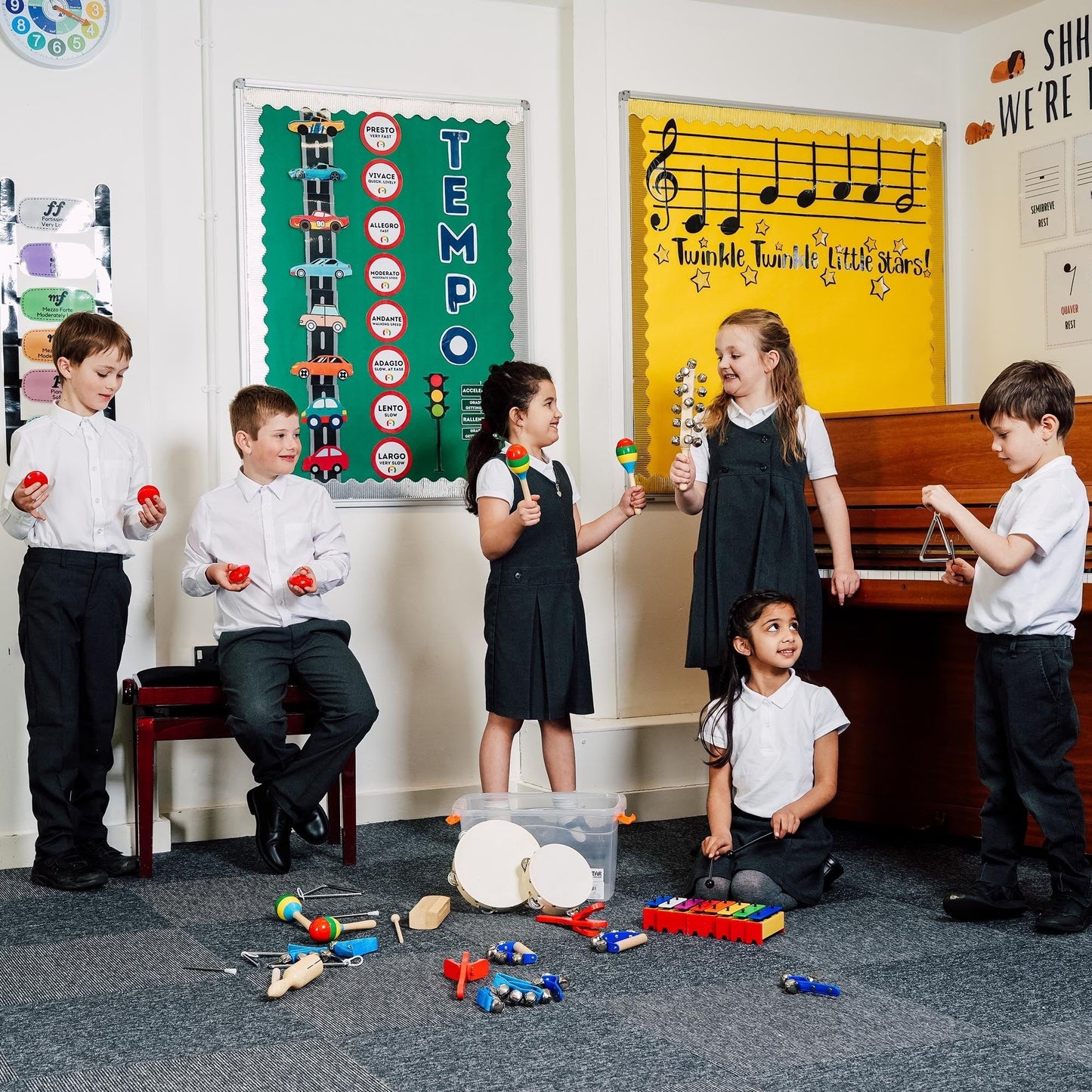 Percussion Class Kit (Middle To Upper Primary) Pack Of 30 - ABC School Supplies