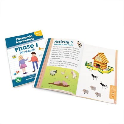 Phase 1 Phonemic Awareness Workbook - 12 Pack - ABC School Supplies