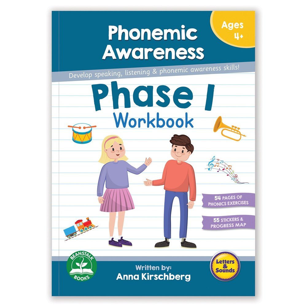 Phase 1 Phonemic Awareness Workbook - ABC School Supplies