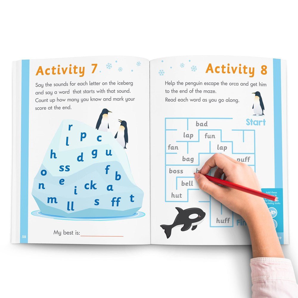 Phase 2 Letter Sounds Workbook - ABC School Supplies