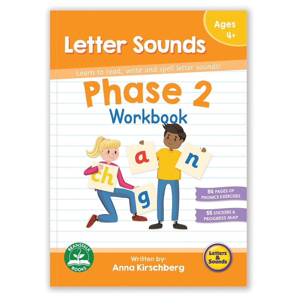 Phase 2 Letter Sounds Workbook - ABC School Supplies