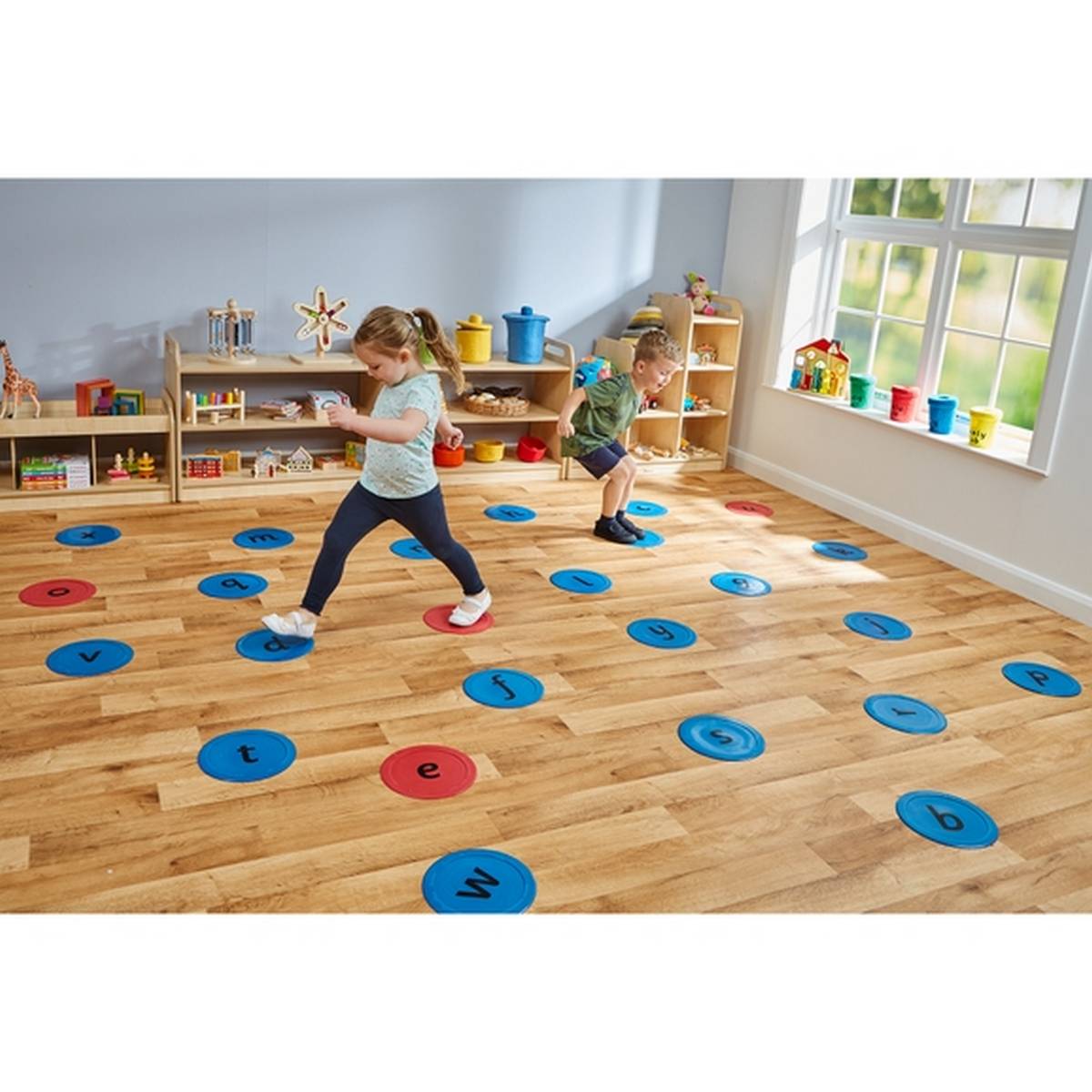 Phonics Indoor-Outdoor Spots - ABC School Supplies