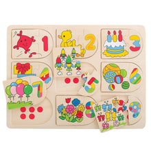 Picture And Number Matching Puzzle - ABC School Supplies