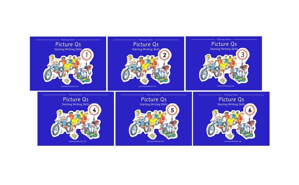 Picture Qs: Set (Books 1 to 6) - ABC School Supplies