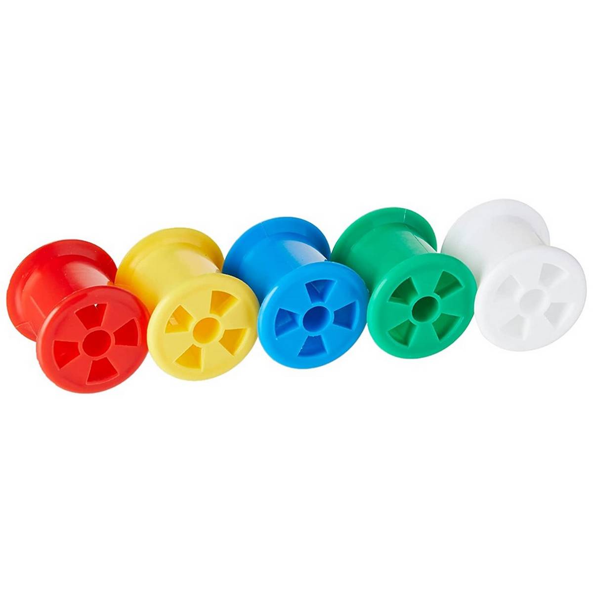 Plastic Cotton Reels Set Of 100 - ABC School Supplies