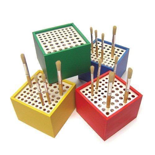 Plastic Paint Brush Holder - ABC School Supplies