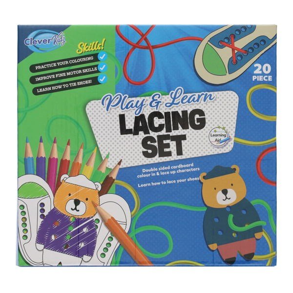 **Play and Learn Lacing Set - ABC School Supplies