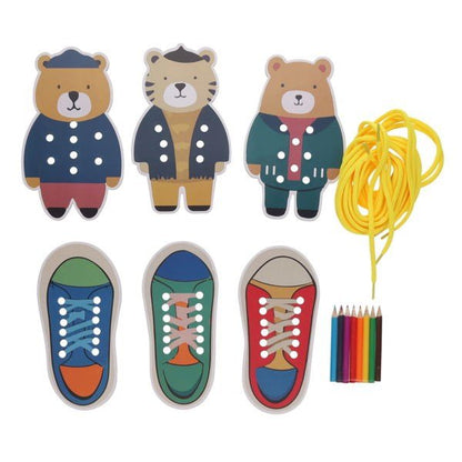 **Play and Learn Lacing Set - ABC School Supplies