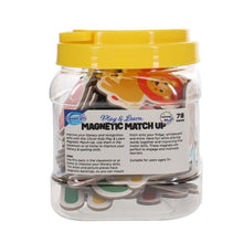 Play and Learn Magnetic Match Up 78 pcs - ABC School Supplies