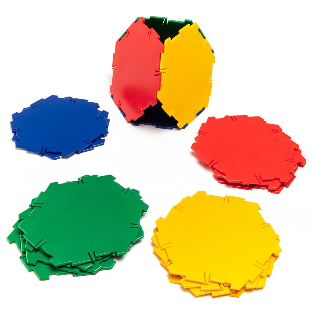 **Polydron Bulk Sets 20 Hexagons - ABC School Supplies