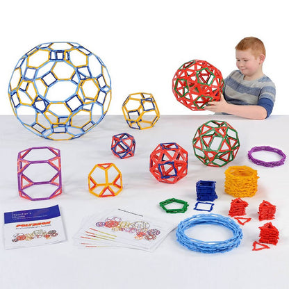 Polydron Frameworks Archimedean Solids Large Set - ABC School Supplies
