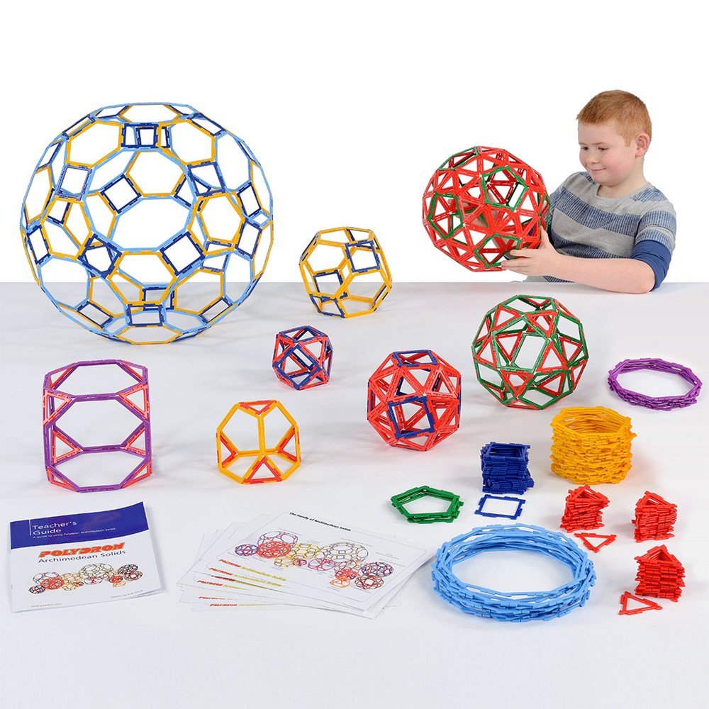 Polydron Frameworks Archimedean Solids Large Set - ABC School Supplies