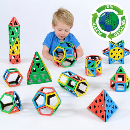 Polydron Magnetic School Set - ABC School Supplies