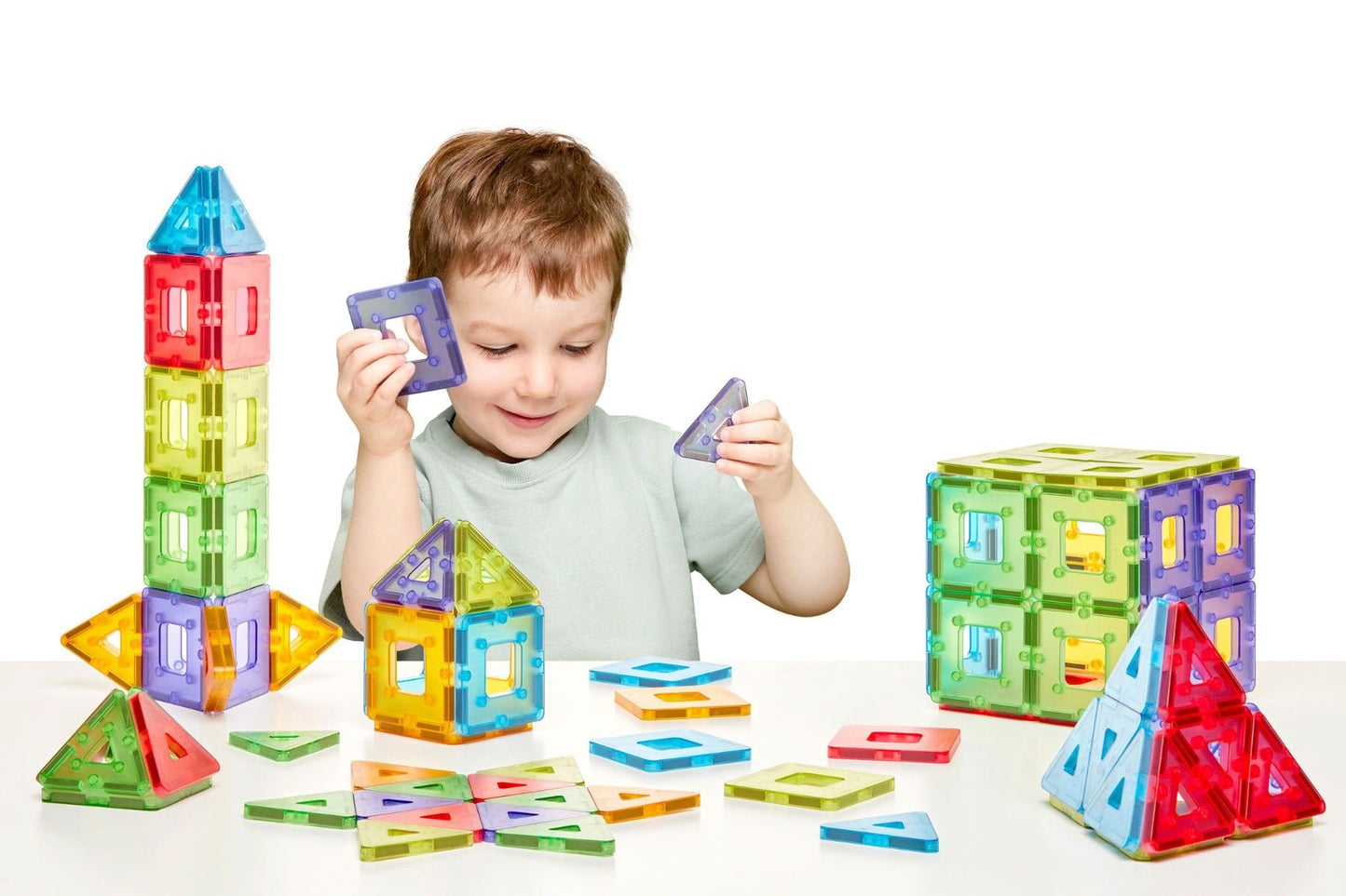 Polydron Translucent Kindermag Class Set - ABC School Supplies