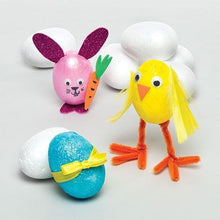Polystyrene Eggs Pack of 10 - 7cm - ABC School Supplies