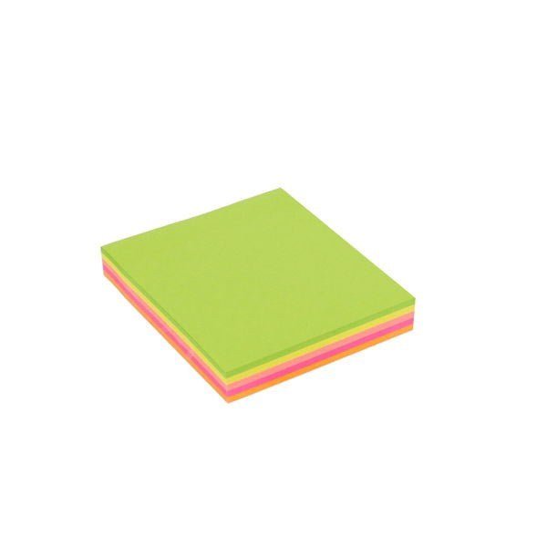 Post - it Sticky Notes Rainbow 75 x 75mm Assorted Colours 100 Sheets Value Pack 10+2 Free - ABC School Supplies