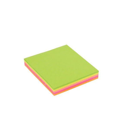 Post - it Sticky Notes Rainbow 75 x 75mm Assorted Colours 100 Sheets Value Pack 10+2 Free - ABC School Supplies