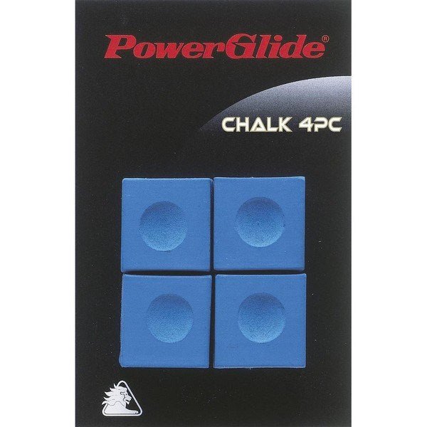 Powerglide Snooker Chalk (4 Pack) - ABC School Supplies