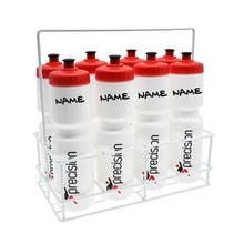Precision 8 Water Bottles And Wire Carrier - ABC School Supplies