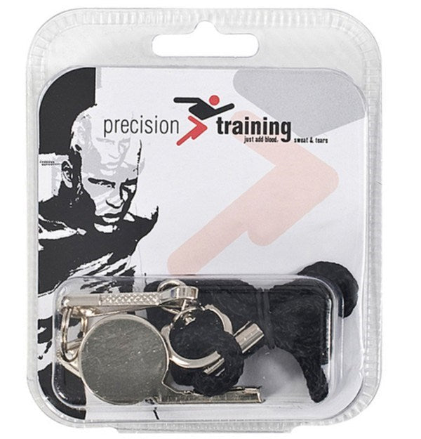 Precision Metal Whistle & Lanyard (Single) - ABC School Supplies