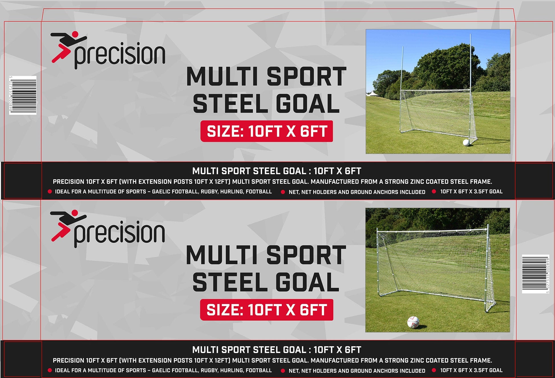 Precision Multi Sport Steel Goal - ABC School Supplies