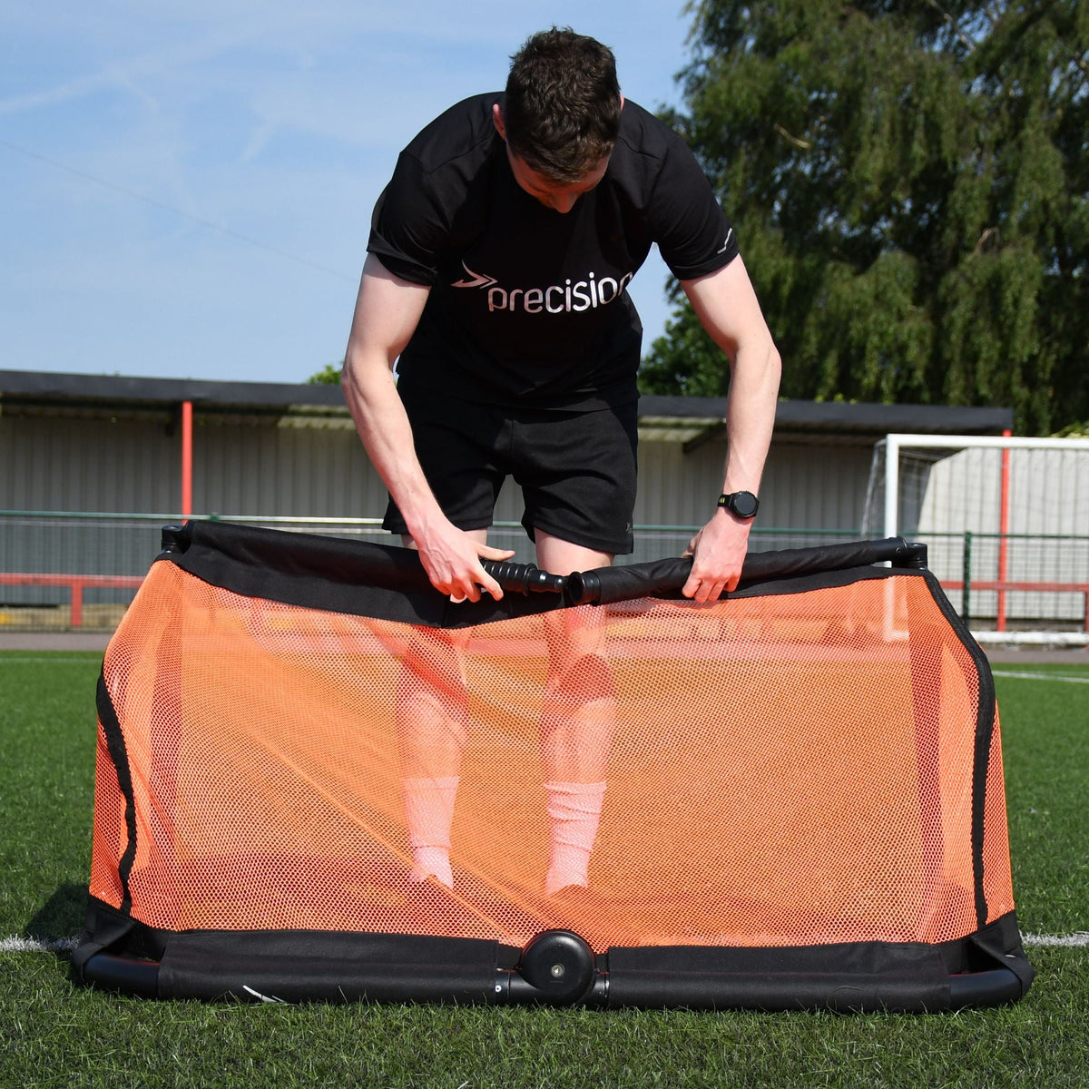 Precision Pro Aluminium Folding Goal - ABC School Supplies