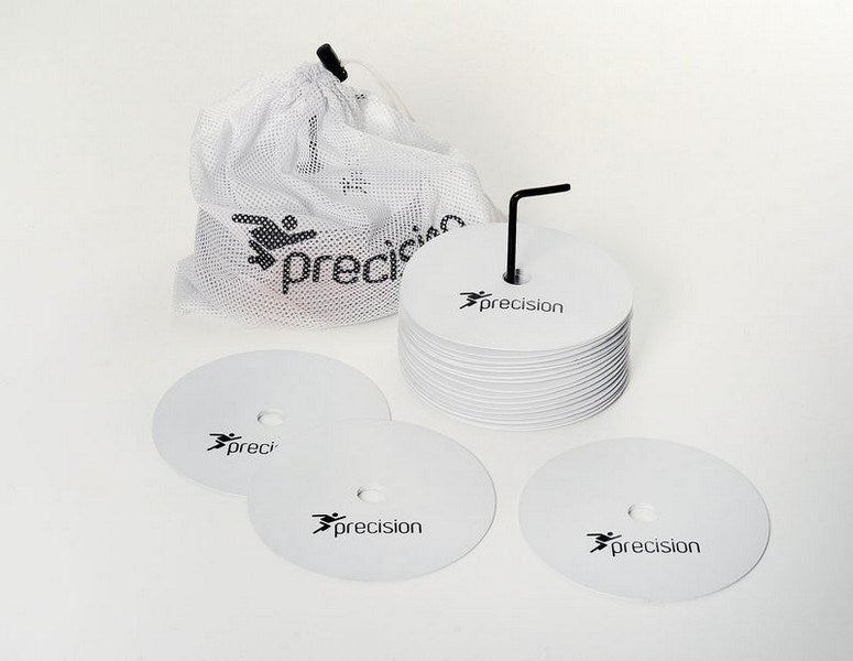 Precision Round Rubber Marker Discs (Set of 20) - ABC School Supplies