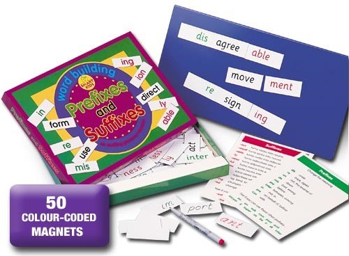 **Prefixes & Suffixes - ABC School Supplies