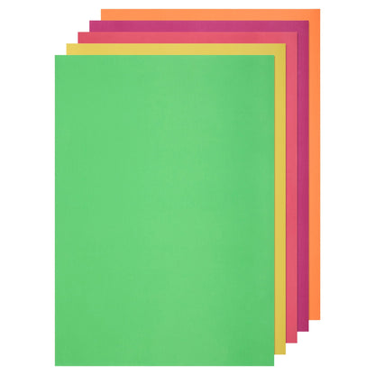 Premier A2 160gsm Fluorescent Neon Card (Pack of 20) - ABC School Supplies