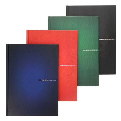 **Premier A4 160Pg Hardcover Notebook - Bold - ABC School Supplies