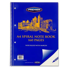 Premier A4 160Pg Spiral Notebook - ABC School Supplies