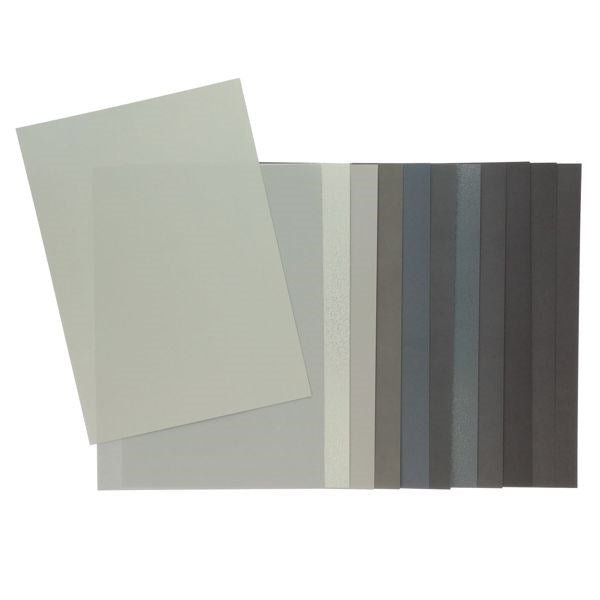 Premier A4 Card Pad 24 Sheets - Shades Of Silver - ABC School Supplies
