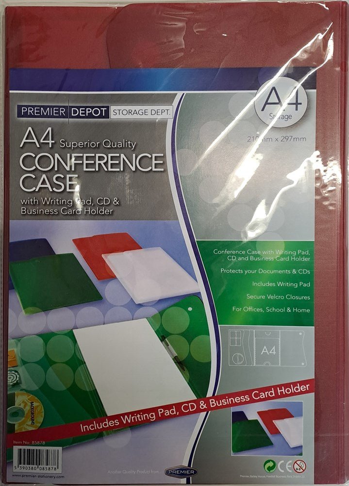 Premier A4 Conference Case - ABC School Supplies