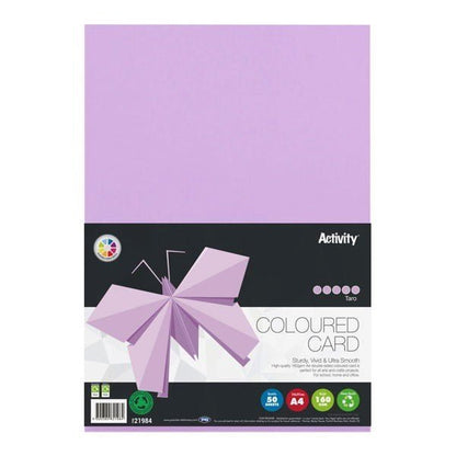 Premier Activity A4 160gsm Card 50 Sheets – Colours - ABC School Supplies