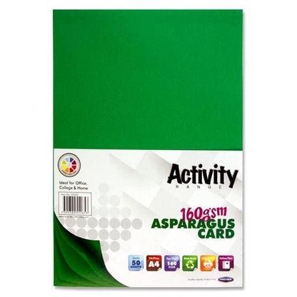 Premier Activity A4 160gsm Card 50 Sheets – Colours - ABC School Supplies