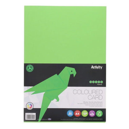 Premier Activity A4 160gsm Card 50 Sheets – Colours - ABC School Supplies