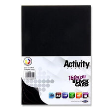 Premier Activity Large A2 160Gsm Card 50 Sheets - Black - ABC School Supplies