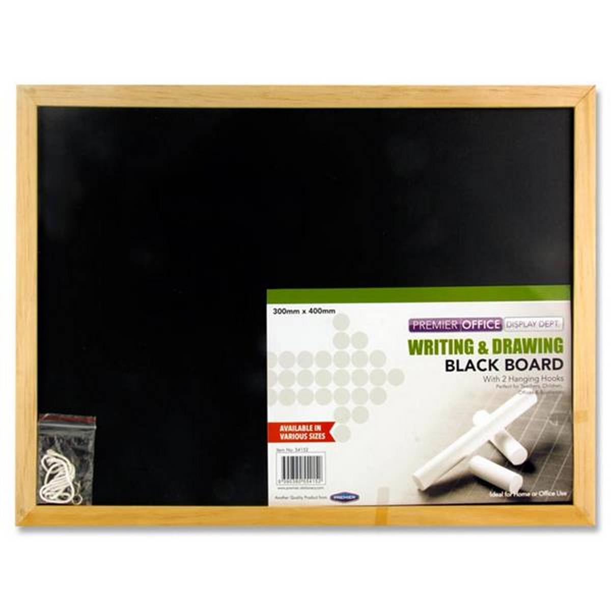 Premier Large Wooden Chalkboard - ABC School Supplies
