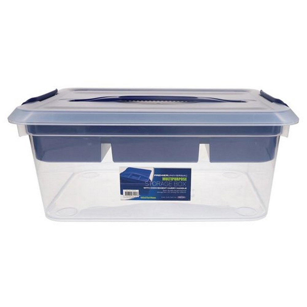 Premier Multi - Purpose Large Storage Box - Navy Blue - ABC School Supplies