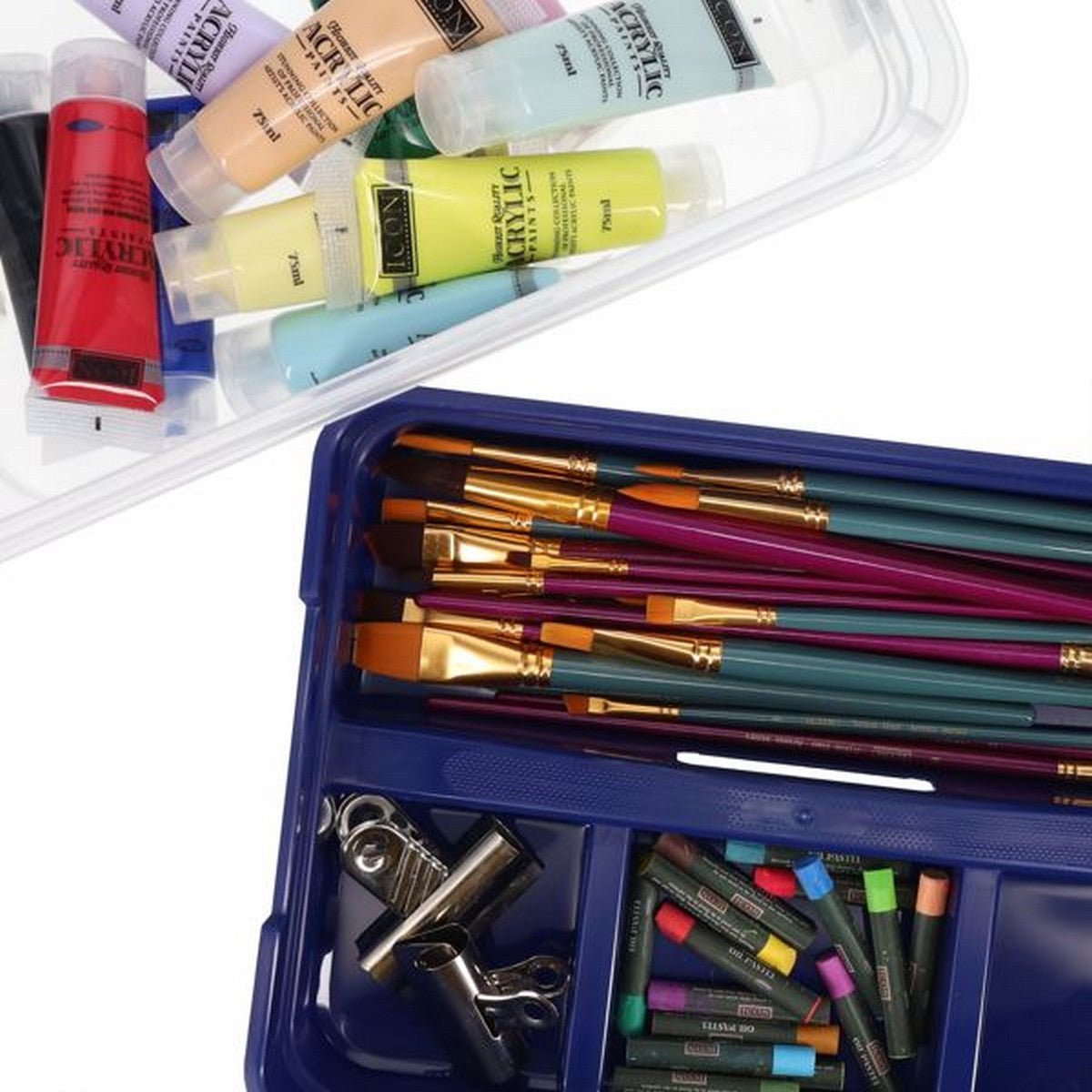 Premier Multi - Purpose Large Storage Box - Navy Blue - ABC School Supplies