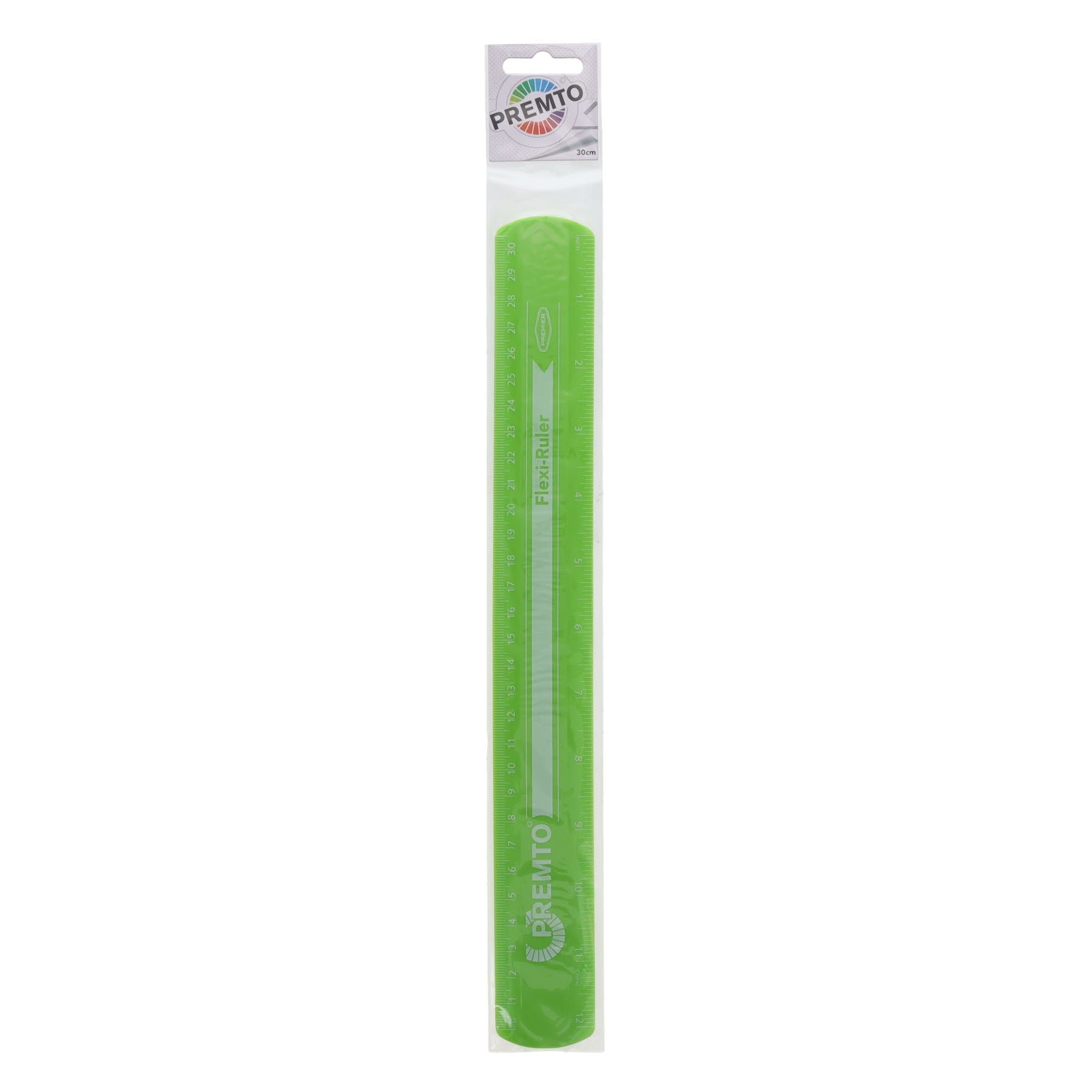 Premto 30cm Flexible Ruler - Assorted Colours - ABC School Supplies
