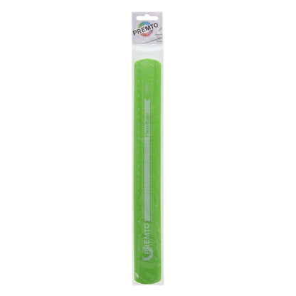 Premto 30cm Flexible Ruler - Assorted Colours - ABC School Supplies