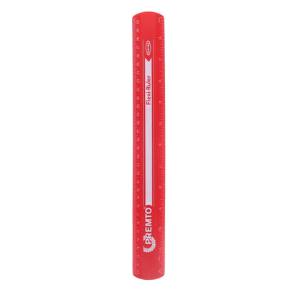 Premto 30cm Flexible Ruler - Assorted Colours - ABC School Supplies