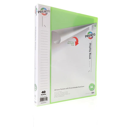 Premto 40 Pocket Display Book - ABC School Supplies