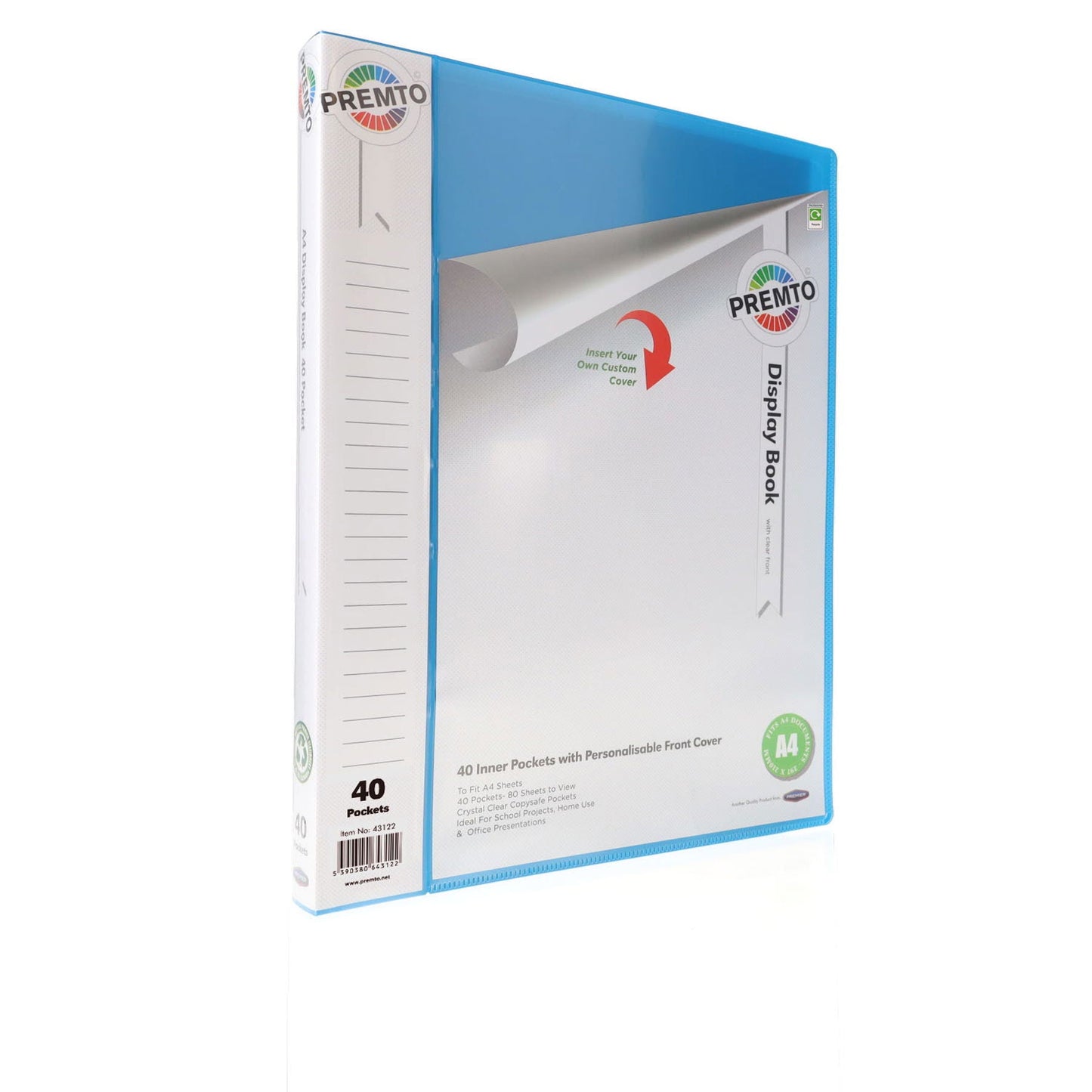 Premto 40 Pocket Display Book - ABC School Supplies